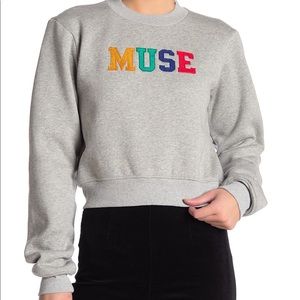 Muse crop sweater